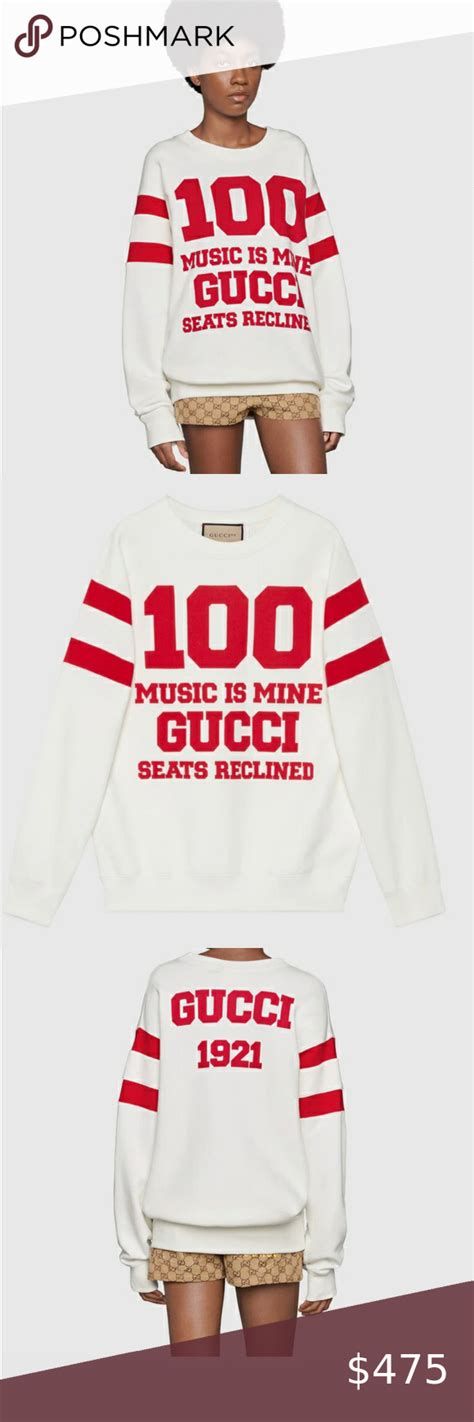 music is mine gucci seats recline hoodie|gucci 100 music.